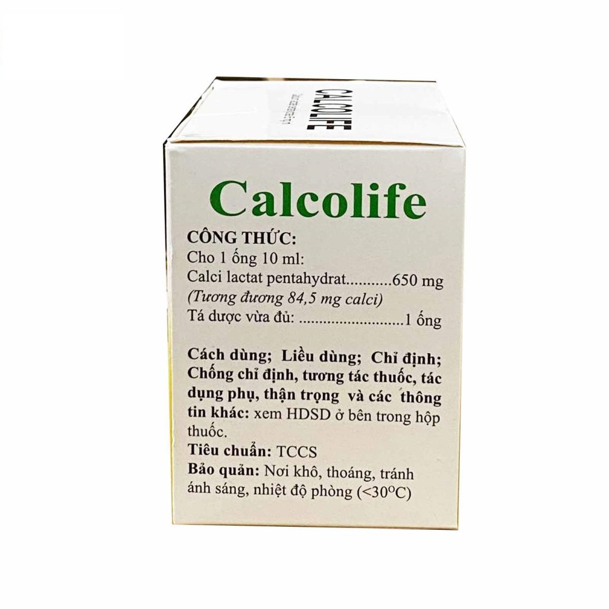 Thuốc Calcolife điều trị các vấn đề do thiếu hụt canxi gây ra