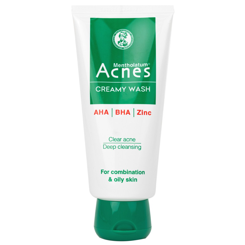 Gel rửa mặt Acnes 25+ Facial Wash sạch da, kháng khuẩn, ngăn ngừa mụn (100g)