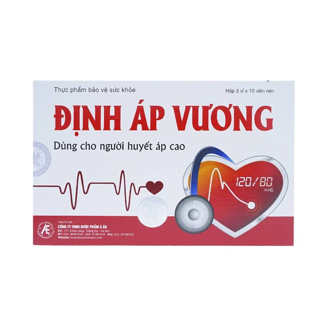 Viên uống Định Áp Vương IMC hỗ trợ làm giảm lipid máu