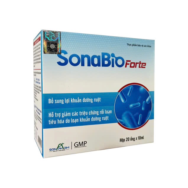 Men vi sinh SonaBio Forte – Bổ sung lợi khuẩn đường ruột