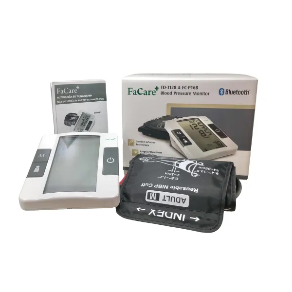 Máy đo huyết áp bắp tay tự động FC-P168 Bluetooth (TD-3128)