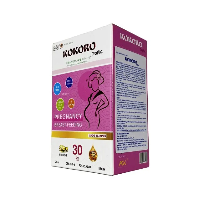 Kokoro Mama (30 Viên) - Vitamin tăng cường sức khỏe cho mẹ bầu