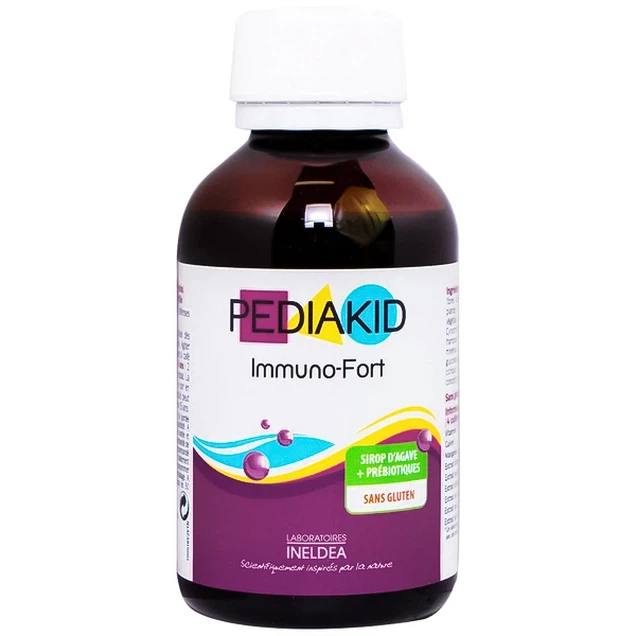 Siro Pediakid Immuno-Fort hỗ trợ tăng đề kháng, giúp bảo vệ sức khỏe