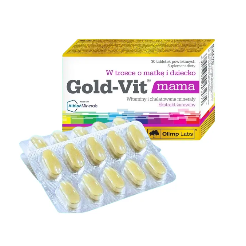 Gold-Vit Mama bổ sung vitamin và khoáng chất cho mẹ bầu và sau sinh