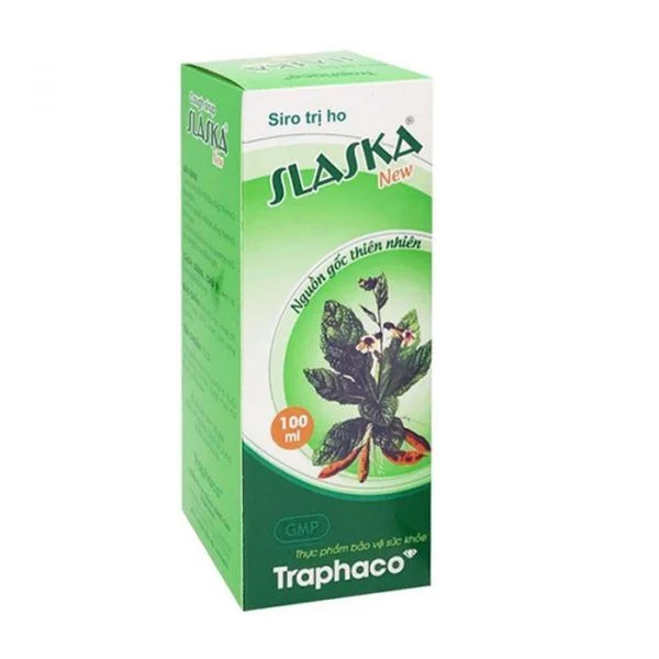 Siro Slaska Traphaco điều trị ho gió, ho khan (100ml)