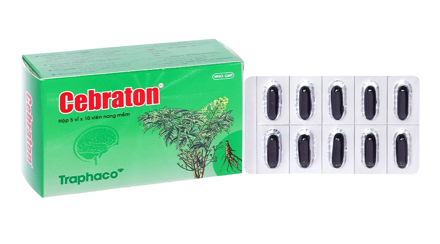 Cebraton-Traphaco-phòng và điều trị suy giảm trí nhớ 