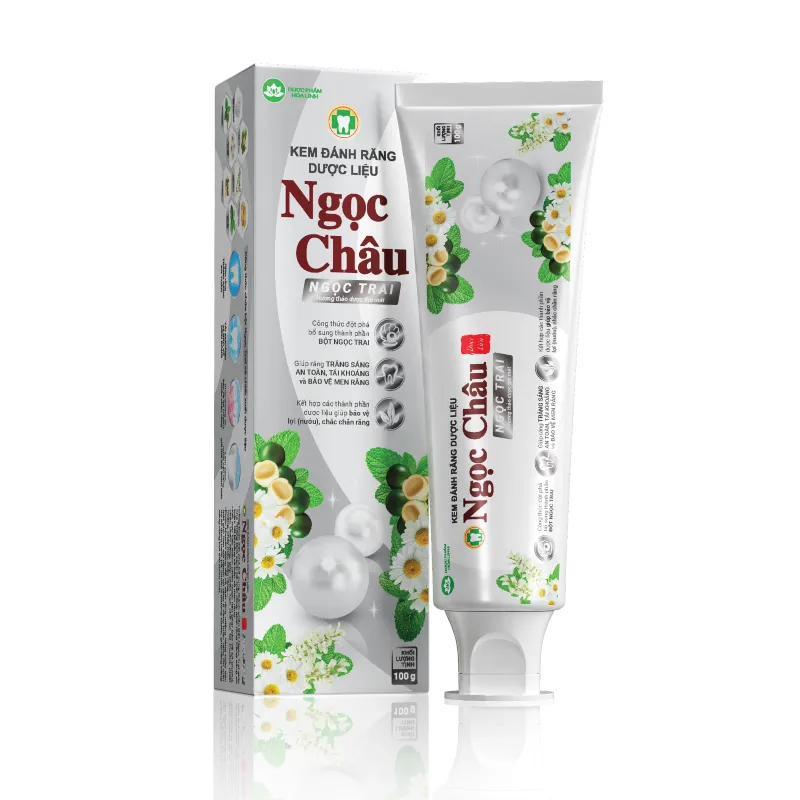 Kem đánh răng dược liệu Ngọc Châu Ngọc Trai