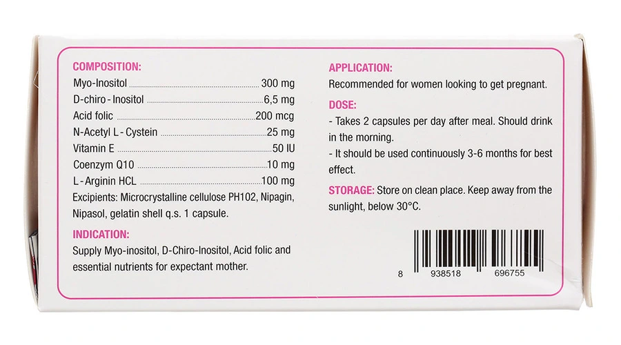 OvaQ Plus bổ sung dưỡng chất cần thiết cho phụ nữ trước khi mang thai