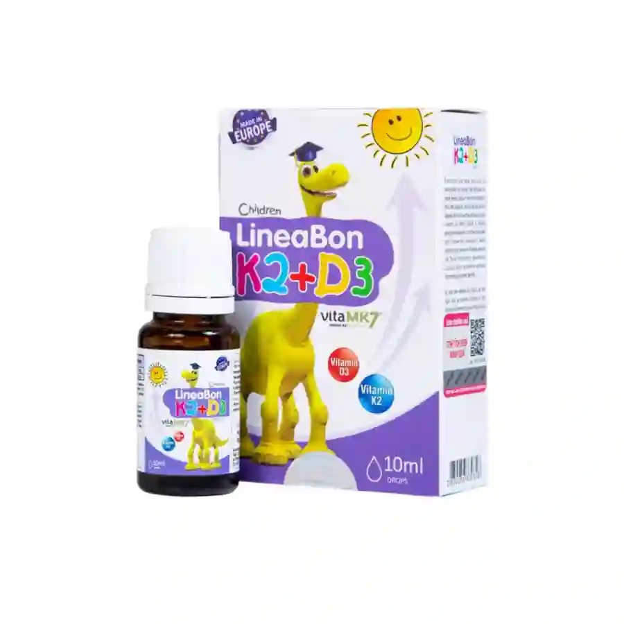 Dung dịch LineaBon K2+D3 ErgoPharm hỗ trợ bổ sung Vitamin (10ml)