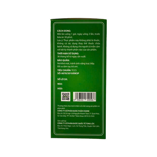 Gel Alu Gold Vshine hỗ trợ bảo vệ niêm mạc dạ dày