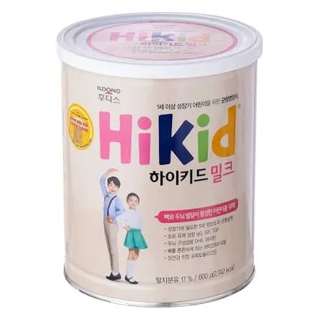  Sữa Hikid Hàn Quốc giúp bé phát triển Chiều cao, Cân nặng (1 tuổi trở lên)