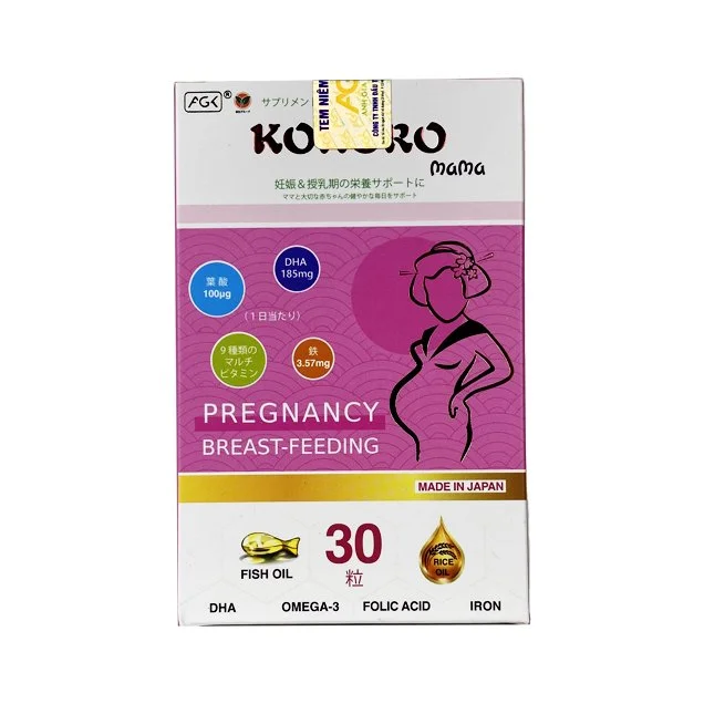 Kokoro Mama (30 Viên) - Vitamin tăng cường sức khỏe cho mẹ bầu
