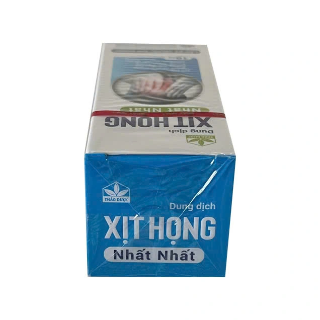 Dung dịch Xịt Họng Nhất Nhất hỗ trợ giảm ngứa họng, ho, viêm họng (20ml)