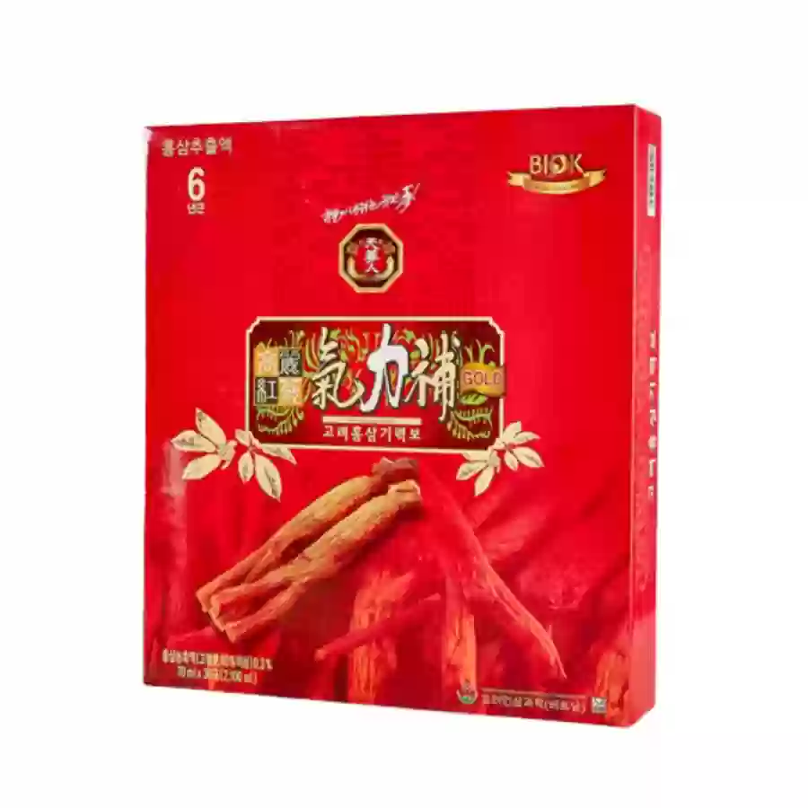 Sâm nước Korean Red Ginseng 6 tuổi-Hàn Quốc-Hộp 30túi*70ml