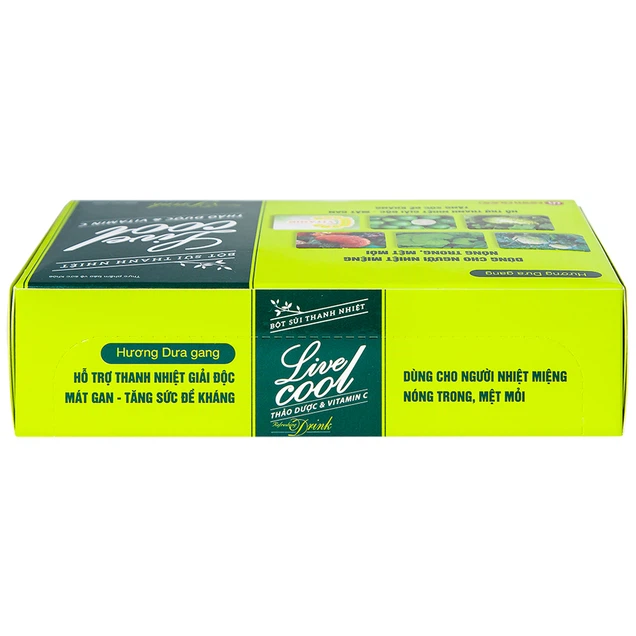 Bột sủi Thanh Nhiệt Livecool Nam Dược