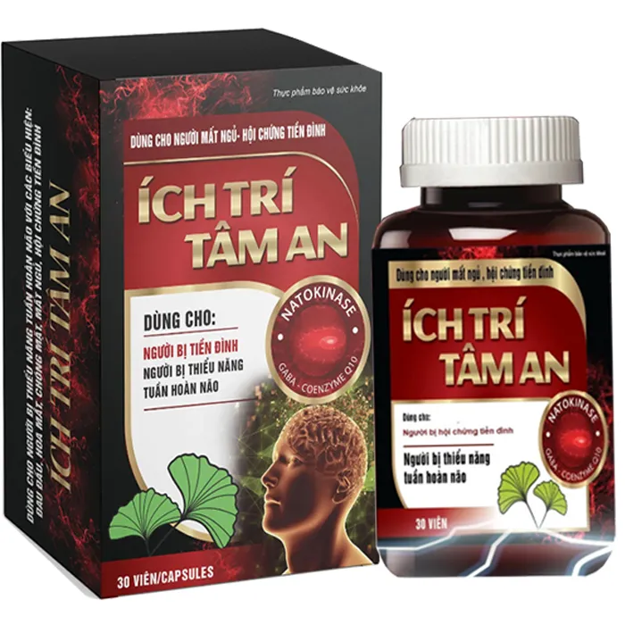 Ích Trí Tâm An, hỗ trợ hoạt huyết, tăng cường lưu thông máu não