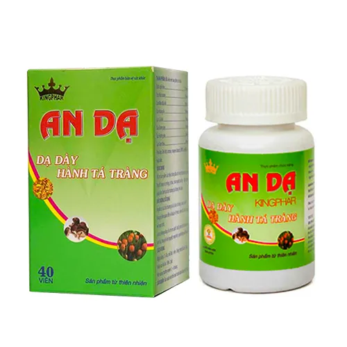 Viên uống An Dạ Kingphar hỗ trợ giảm chứng đau rát vùng thượng vị, xung huyết hang vị 