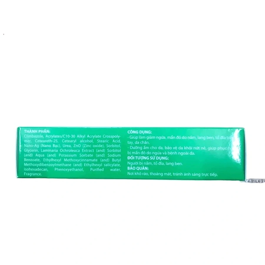 Climbazole SH Kem Ngừa Nấm, Tổ Đỉa, Lang Ben, Giảm Ngứa Mẩn Đỏ Chân Tay