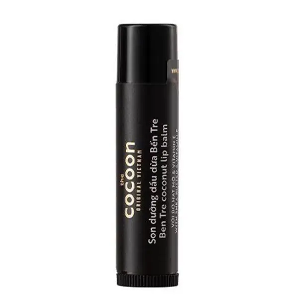 Son dưỡng dầu dừa Bến Tre Cocoon chống khô môi, nứt nẻ do thời tiết (5g)
