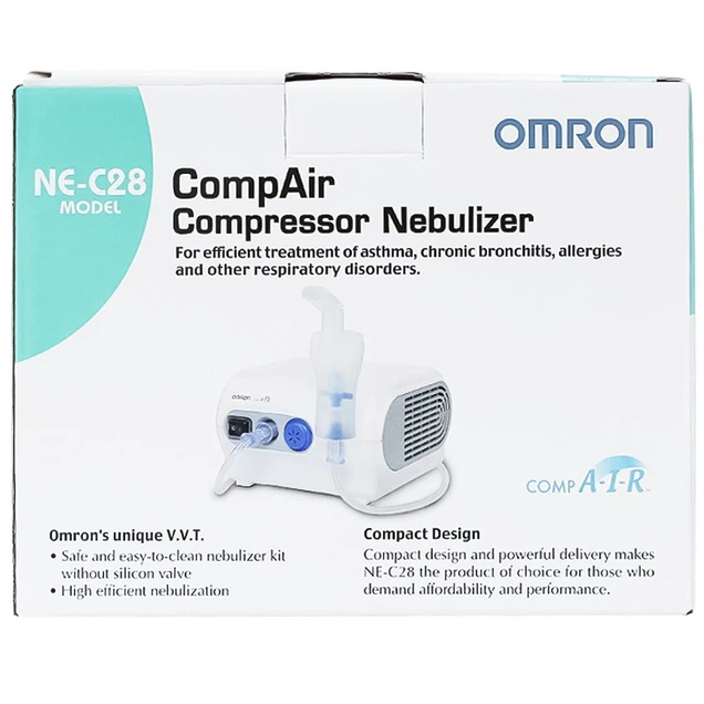 Máy khí rung Compressor Nebulizer C28 kiểm soát hen suyễn, viêm phế quản mãn tính