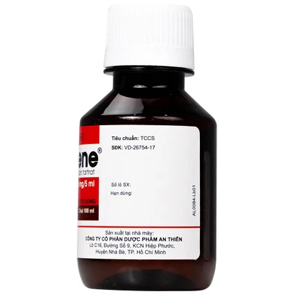 Thuốc Atilene 2.5mg/5ml An Thiên điều trị các bệnh hô hấp, viêm mũi, hắt hơi, sổ mũi (100ml)