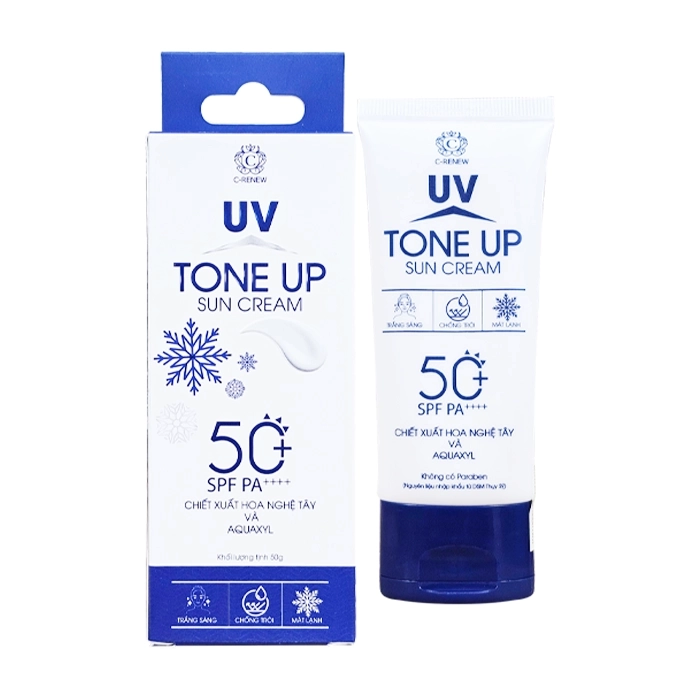 Kem chống nắng C-Renew UV Tone Up 50+ 50g