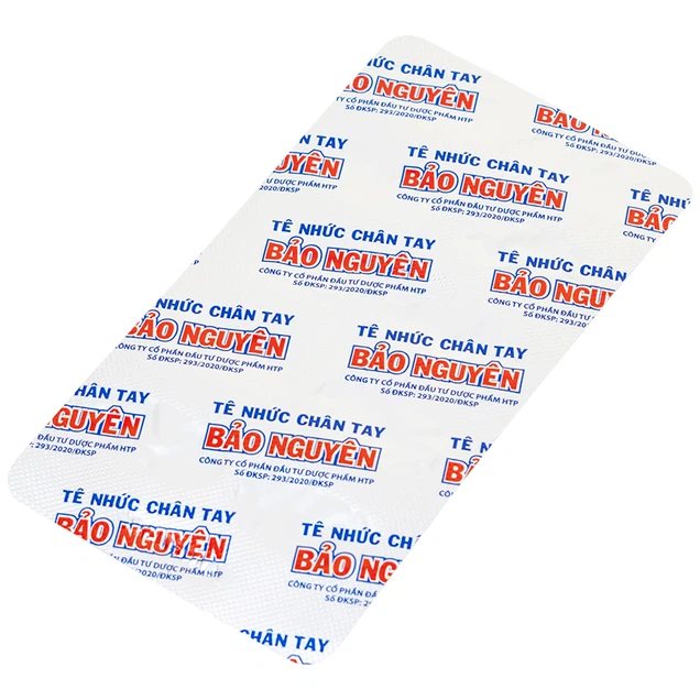 Viên uống Tê Nhức Chân Tay Bảo Nguyên tăng cường lưu thông khí huyết