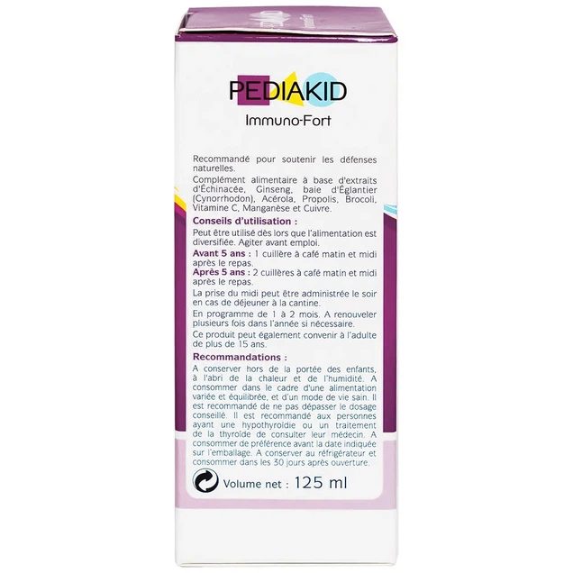 Siro Pediakid Immuno-Fort hỗ trợ tăng đề kháng, giúp bảo vệ sức khỏe