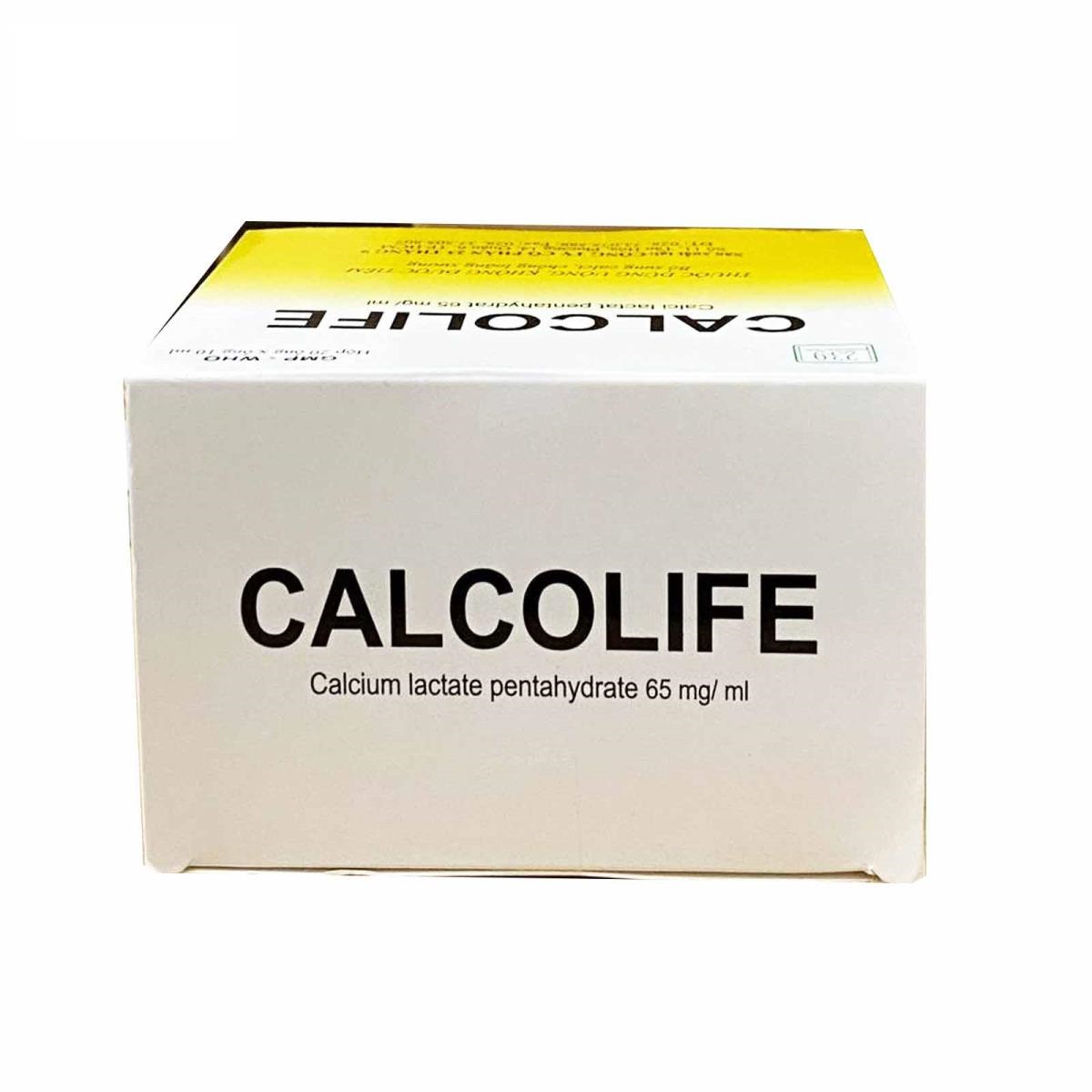 Thuốc Calcolife điều trị các vấn đề do thiếu hụt canxi gây ra