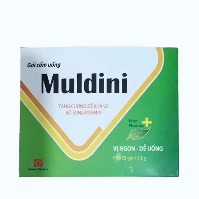 Thuốc Muldini điều trị và phòng ngừa thiếu hụt vitamin