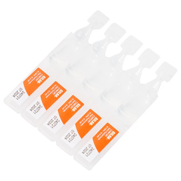 Dung dịch nhỏ mắt Gilan Comfort Solopharm 0.4ml điều trị khô mắt, hội chứng Stevens Johnson