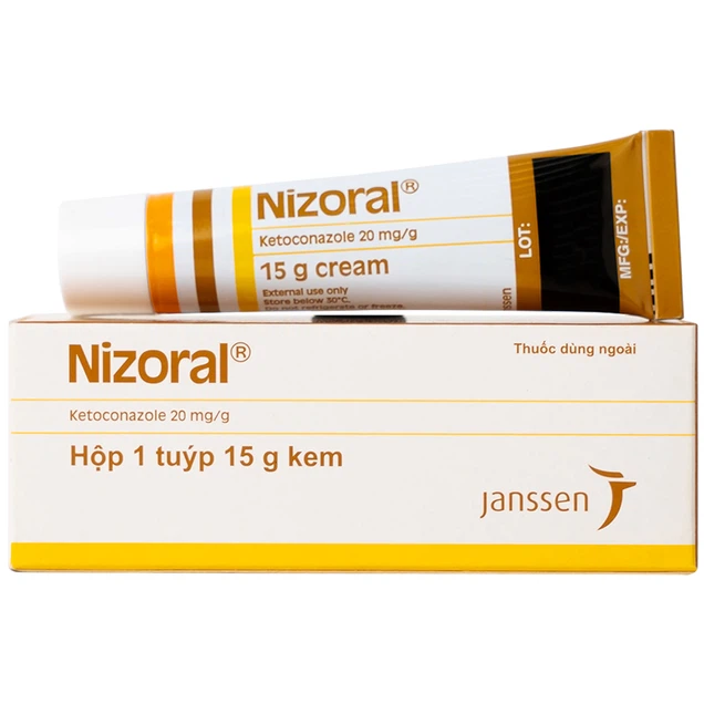 Kem Nizoral Jassen 20mg/g điều trị nhiễm nấm ngoài da