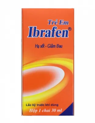 Thuốc Ibrafen OPV điều trị đau đầu, giảm sốt cho trẻ 