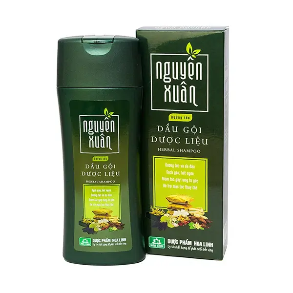 Dầu gội dược liệu Nguyên Xuân, dưỡng tóc từ gốc và hỗ trợ giảm rụng tóc 450ml