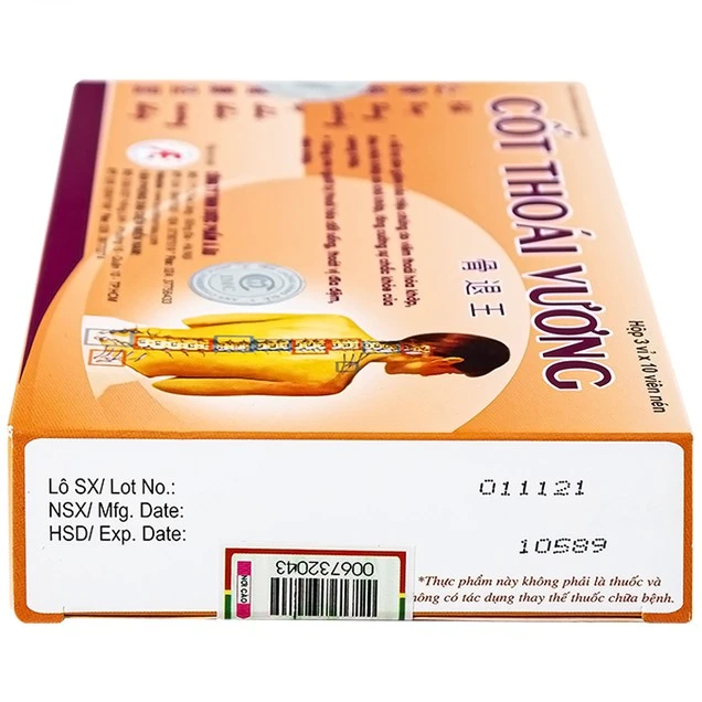 Viên uống Cốt Thoái Vương Á Âu hỗ trợ giảm triệu chứng viêm thoái hóa khớp