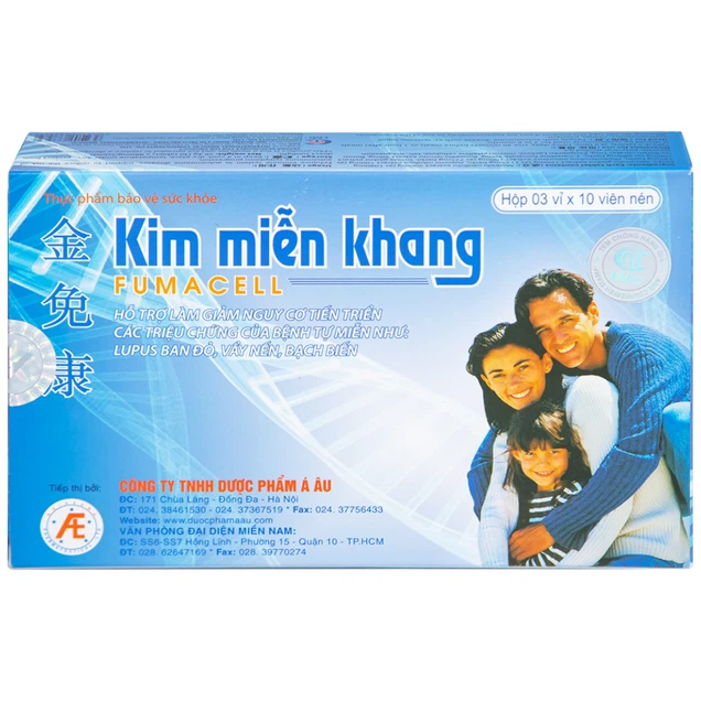 Viên uống Kim Miễn Khang tăng cường năng lượng cho tế bào miễn dịch