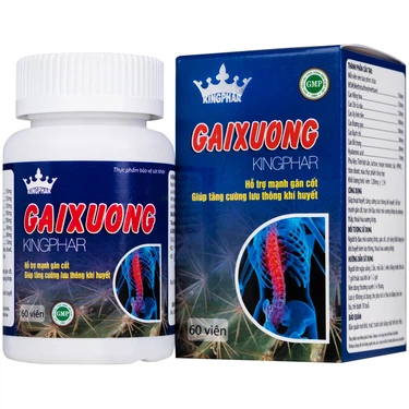 Viên uống Gai Xương Kingphar hoạt huyết, tăng cường lưu thông khí huyết (60 viên)