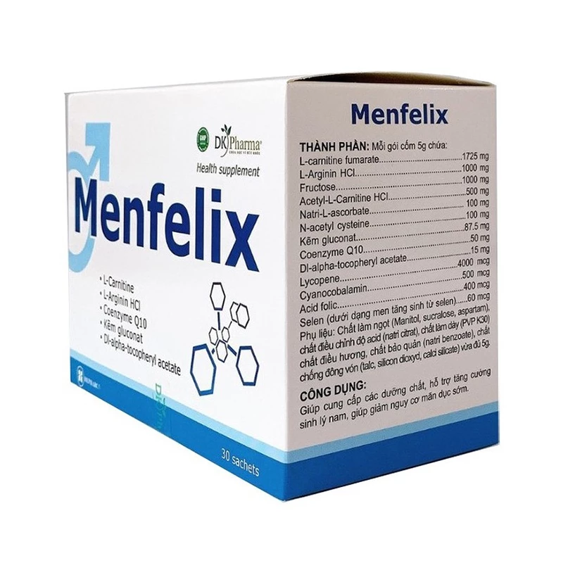 Menfelix DK Pharma - Giúp nâng cao sức khỏe sinh sản cho nam giới.