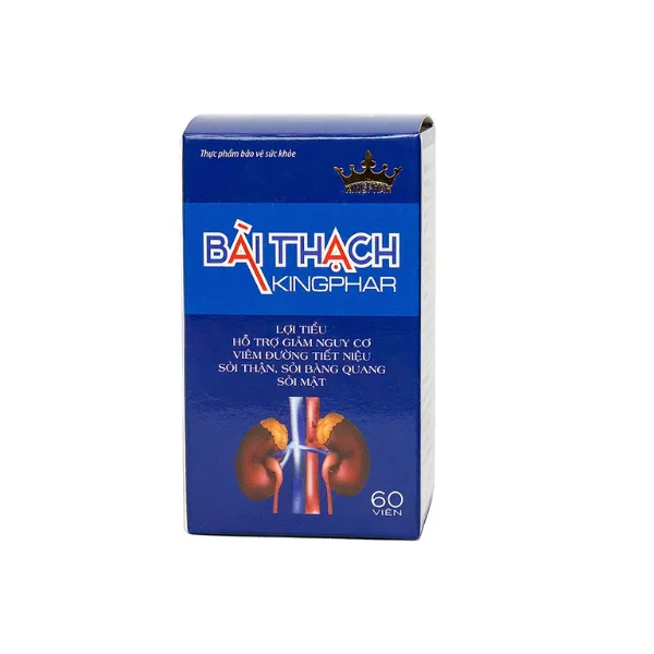 Viên uống Bài Thạch Kingphar lợi tiểu, hỗ trợ giảm nguy cơ viêm đường tiết niệu
