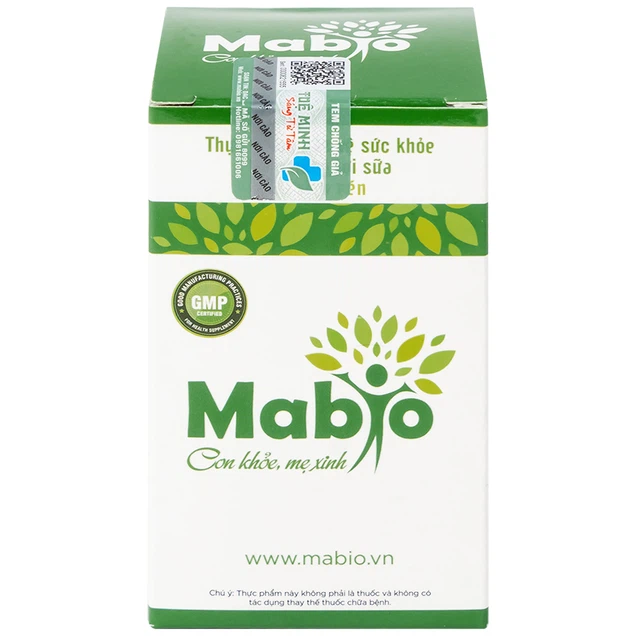 Viên uống Mabio giúp lợi sữa, giảm nguy cơ tắc tuyến sữa