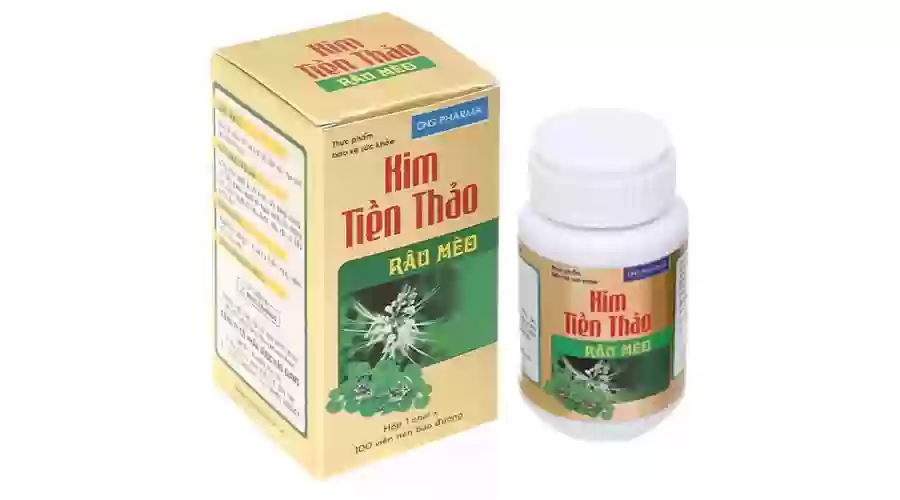 Kim Tiền Thảo Râu Mèo lọ 100 viên