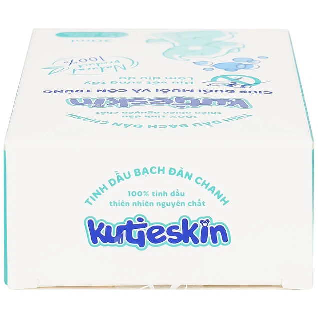 Tinh dầu bạch đàn chanh Kutieskin giúp đuổi muỗi và côn trùng dịu vết sưng tấy, làm dịu da