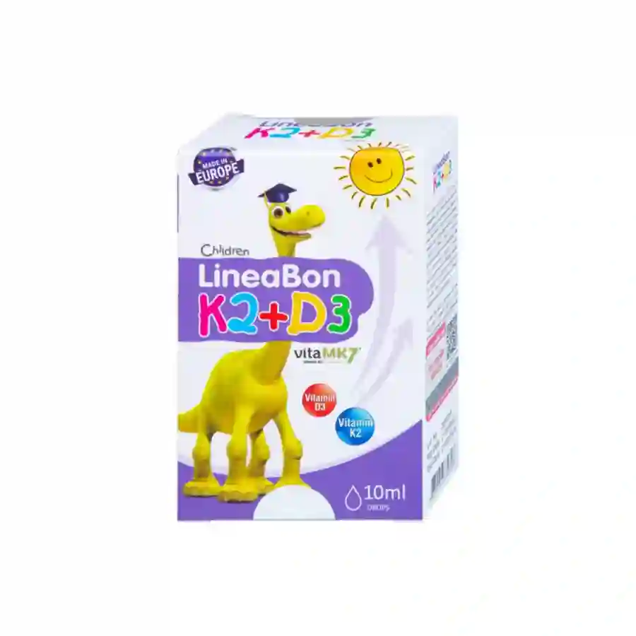 Dung dịch LineaBon K2+D3 ErgoPharm hỗ trợ bổ sung Vitamin (10ml)
