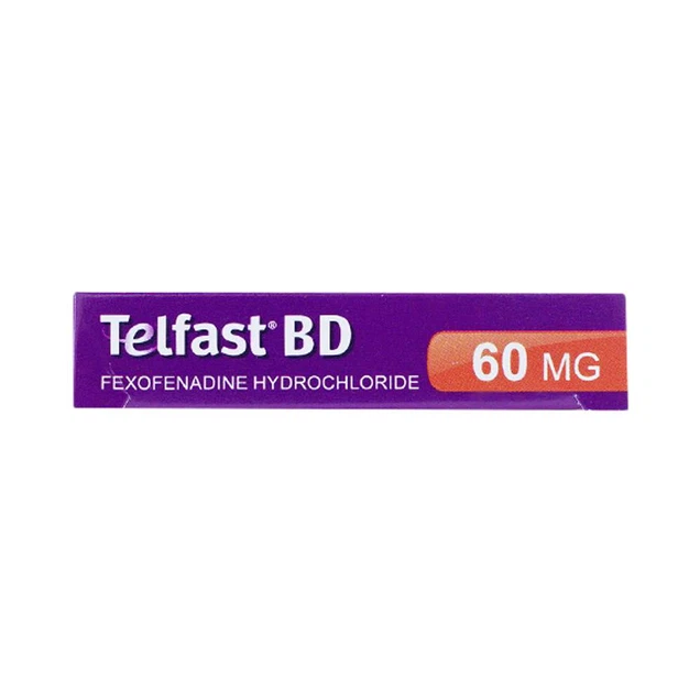 Telfast BD 60mg -Fexofenadine HCl điều trị viêm mũi dị ứng, mày đay