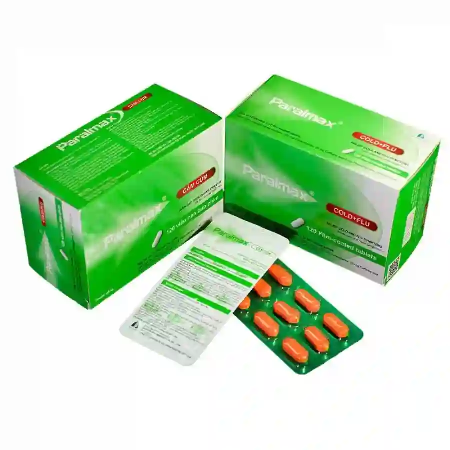 Paralmax Cảm Cúm giảm đau, hạ sốt 