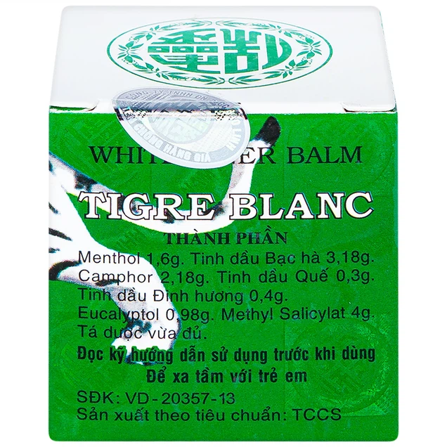 Cao xoa bóp Bạch Hổ Hoạt Lạc Cao Bảo Linh điều trị đau lưng cấp, đau thần kinh tọa lọ 20g