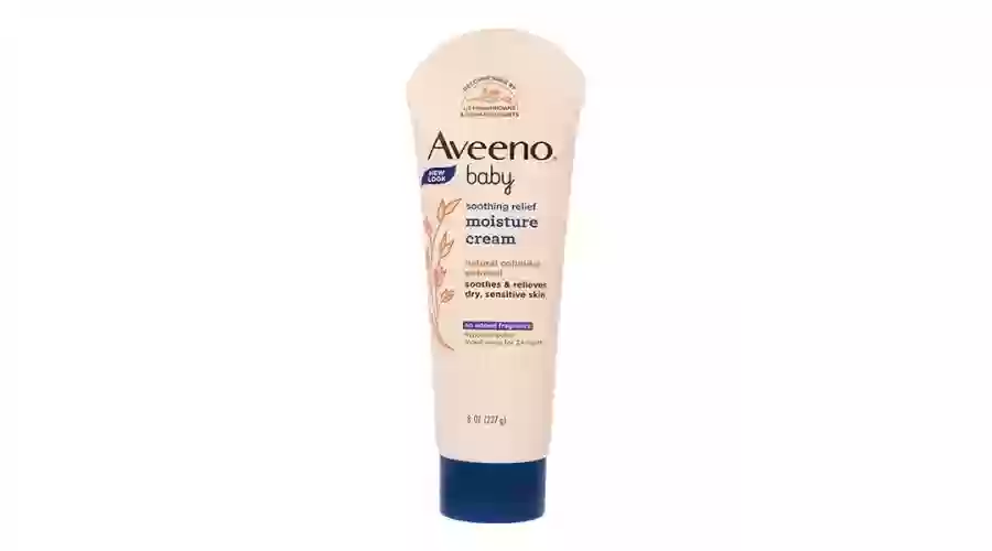 Kem dưỡng da cho da khô và nhạy cảm Aveeno Baby Soothing Relief Moisture Cream (227g)