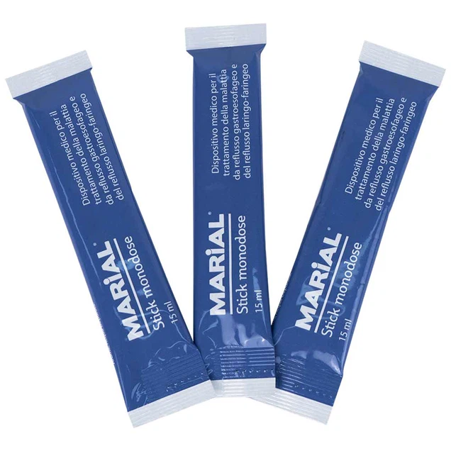 Marial Gel chống trào ngược dạ dày thực quản, bảo vệ, tái tạo và phục hồi niêm mạc họng (20 gói x 15ml)