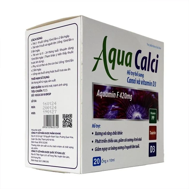 Aqua Calci-Canxi+vitamin d3-DP Vshine