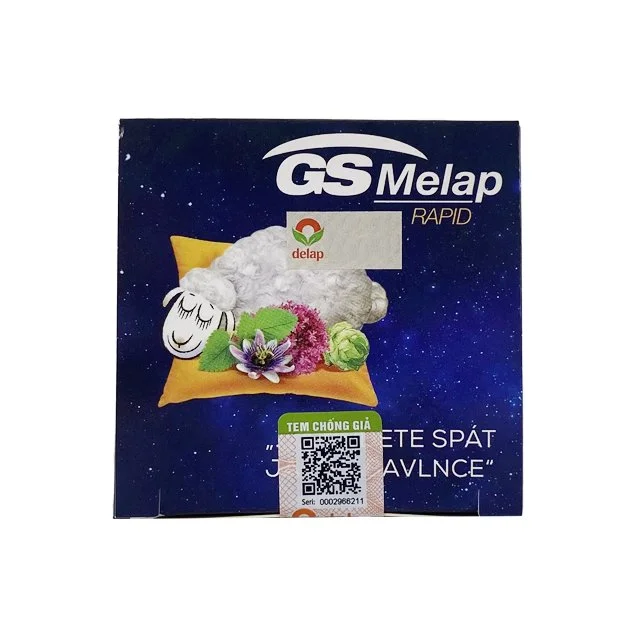 Viên Uống GS Melap Rapid Hỗ Trợ Nâng Cao Chất Lượng Giấc Ngủ